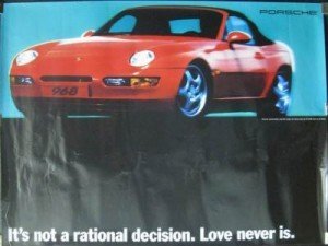 Porsche 968 Poster – Rational Decision