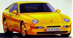Hasegawa 1/24 Porsche 968 CS Coupe - Speed Yellow