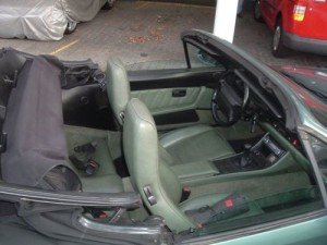 Carrera Green Leather
